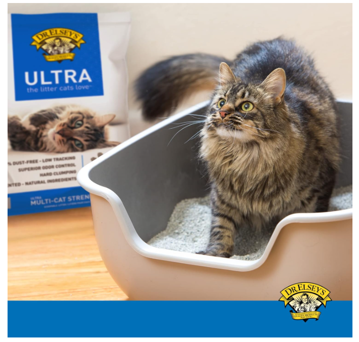 Dr. Elsey's Ultra Premium Clumping Cat Litter, 40 pound bag