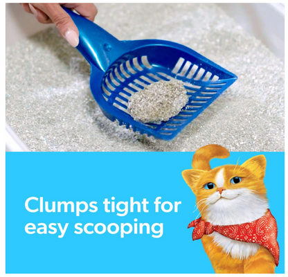 Fresh Step Extreme Clumping Litter With Febreze Freshness, Mountain Spring Scent Clumping Cat Litter With Guaranteed Odor Control, 14 lb. Box