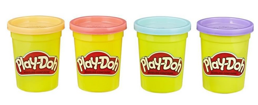 Play-Doh 4-Pack, Sweet Themed Non-Toxic Modelling Compound Set, Easter Crafts for Kids, Creative Toys for 2+ Year Olds, Arts and Crafts