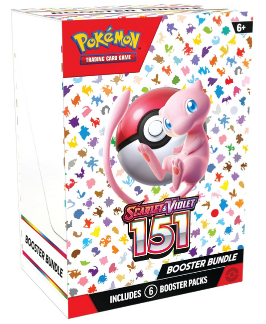 Pokémon TCG: Scarlet & Violet—151 Booster Bundle (6 Booster Packs)