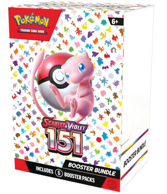 Pokémon TCG: Scarlet & Violet—151 Booster Bundle (6 Booster Packs)